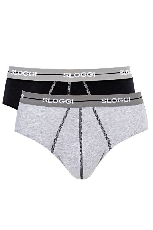 Ανδρικό σλίπ Sloggi Start Midi 2 Pack