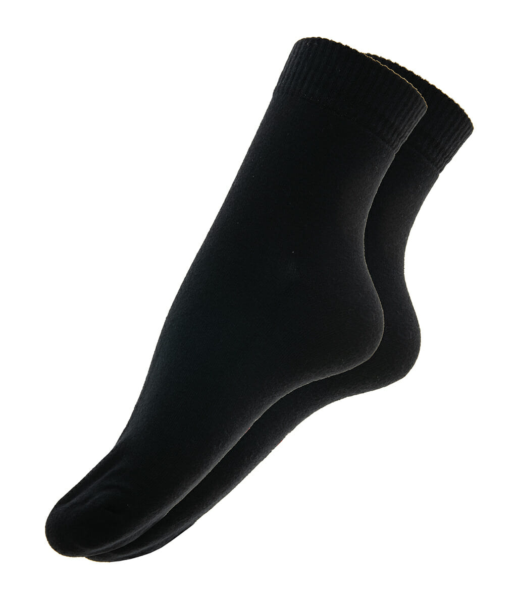 Γυναικεία αθλητική ημίκοντη κάλτσα μαύρη 5046 Μαύρο