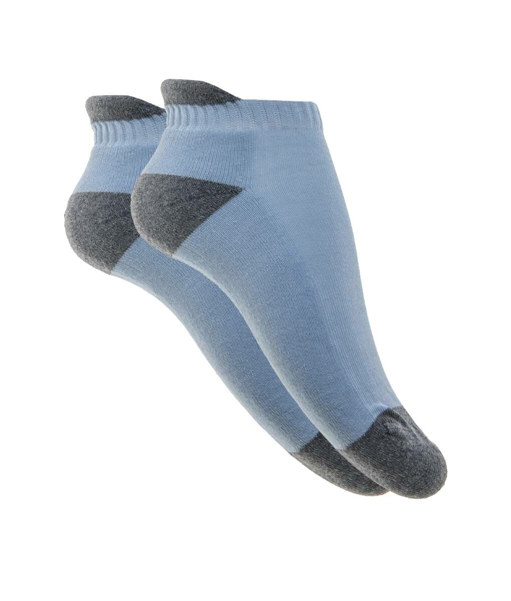 Γυναικεία κοφτή κάλτσα πετσετέ σιέλ - Per Mia Donna - 